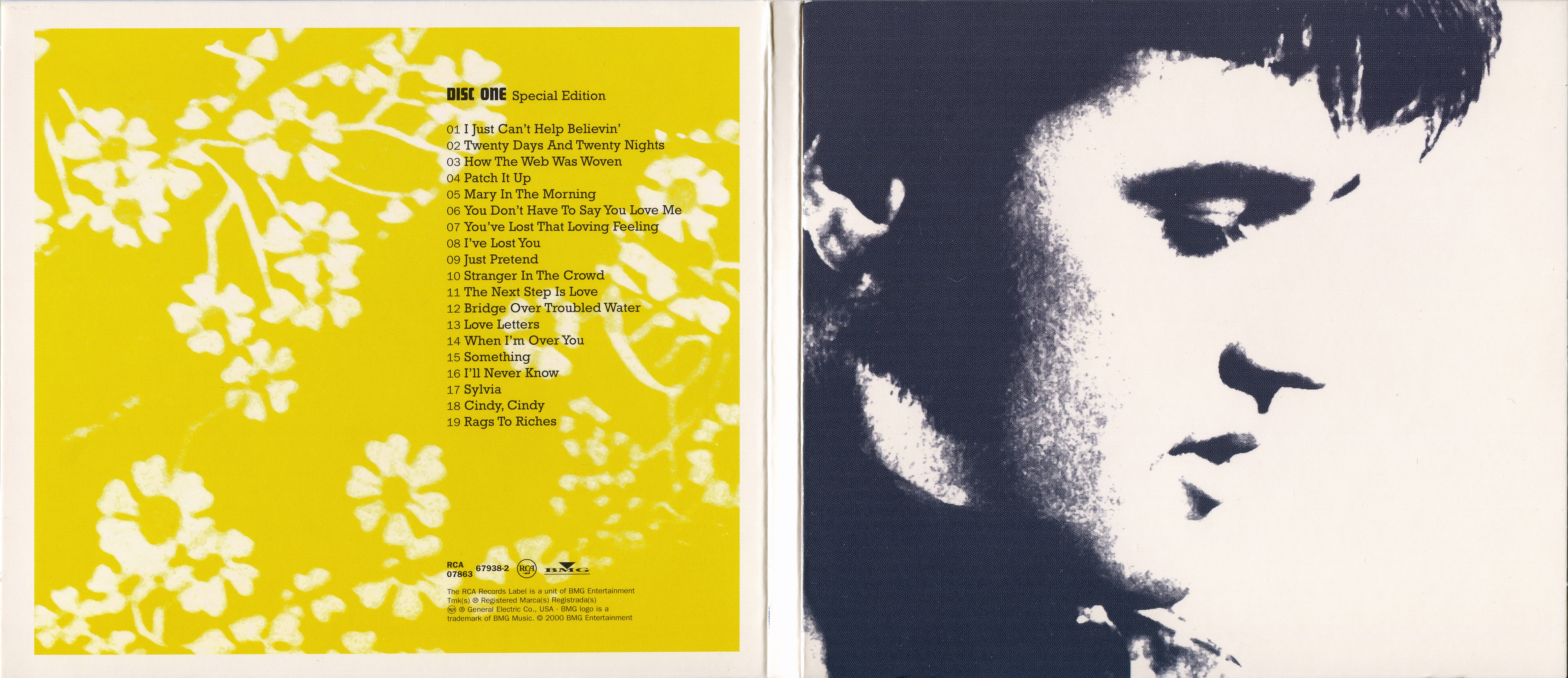 Elvis Presley Thats The Way It Is Special Edition : Front Inlay 1